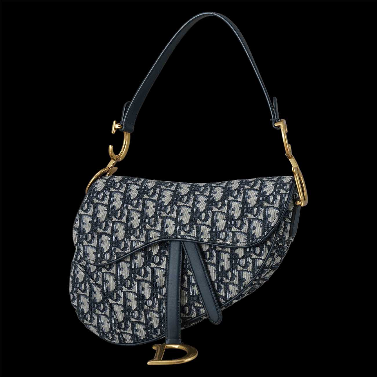 CHRISTIAN DIOR(USED)크리스찬디올 오블리크 새들백